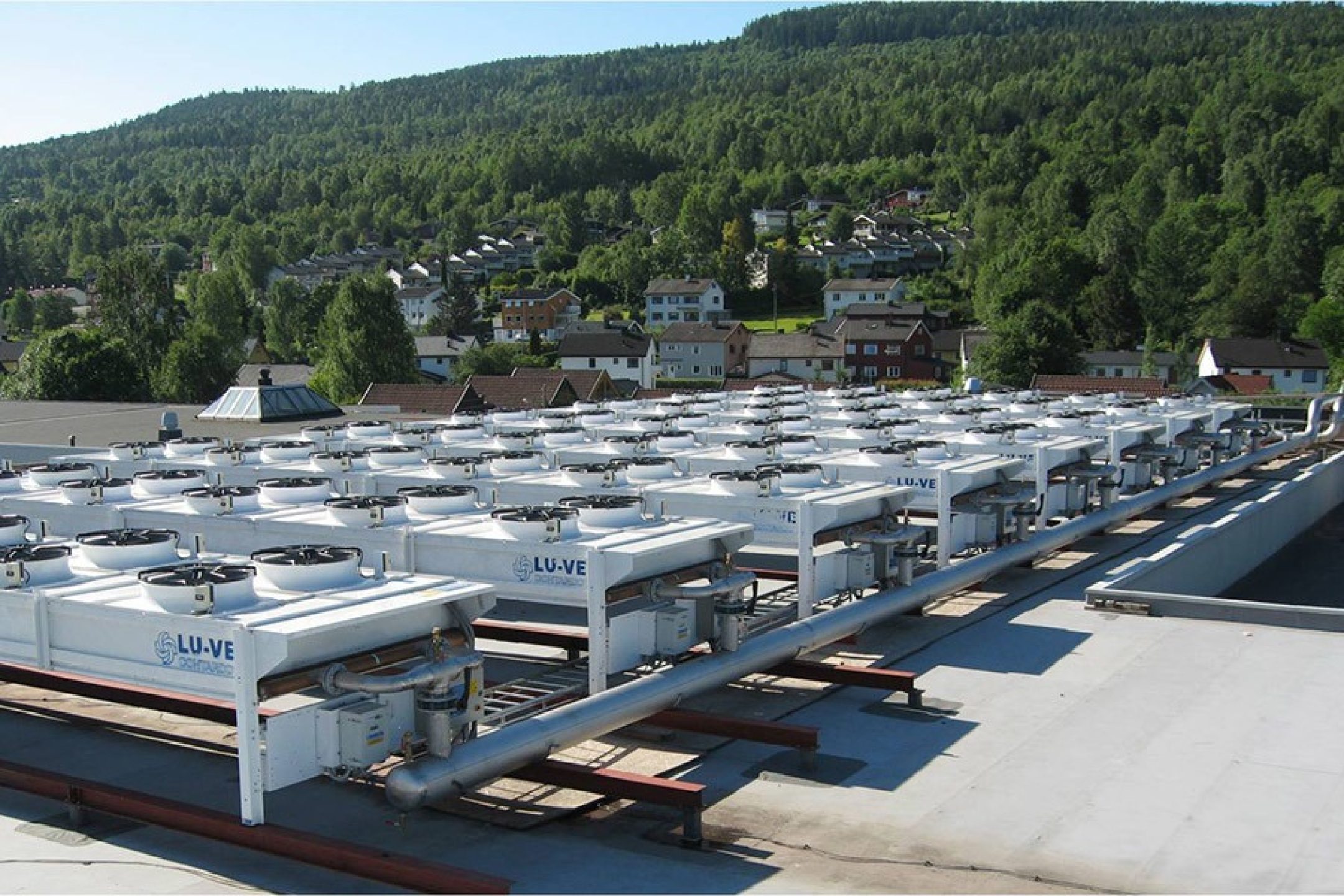 LUVE condensers with SELPRO DSV300 Norway plant